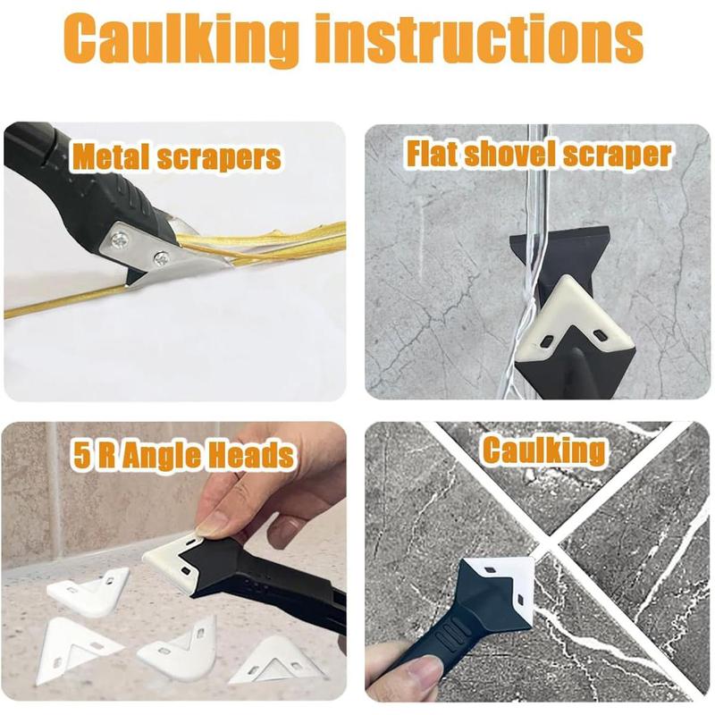 3-in-1 Caulk Remover & Finishing Tool