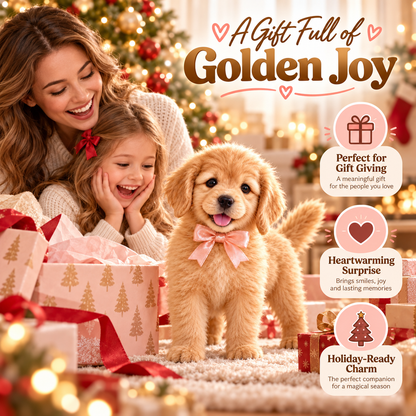 🎄50% OFF🐕🐾 Golden Buddy Realistic  Golden Retriever Puppy