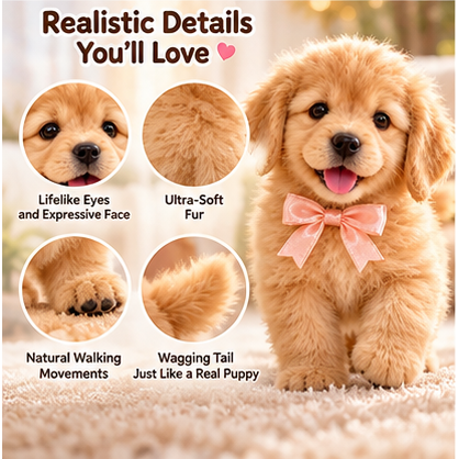 🎄50% OFF🐕🐾 Golden Buddy Realistic  Golden Retriever Puppy
