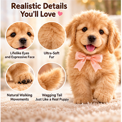 🎄50% OFF🐕🐾 Golden Buddy Realistic  Golden Retriever Puppy