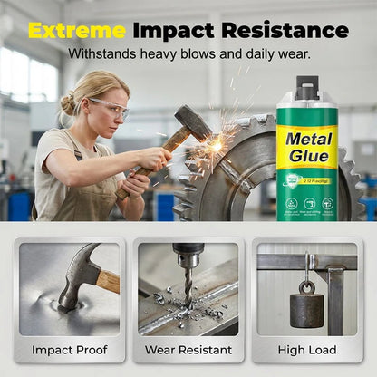 Heavy-Duty 2-Part Metal Repair Epoxy