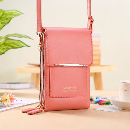 🔥Final 3 Hours: 60% OFF 2026 Trendy Minimalist Elegant Women's Touchscreen Crossbody Phone Wallet