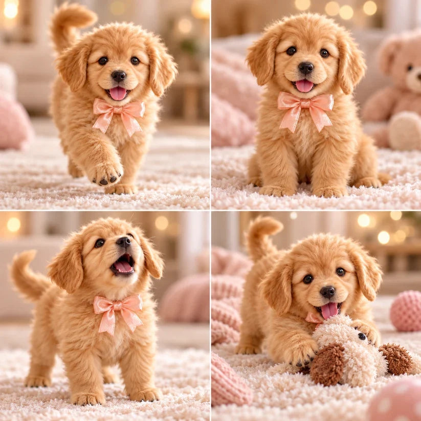 🐶50% OFF –  Interactive  Golden Retriever Puppy