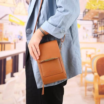 Compact Crossbody Cell Phone Purse Mini Shoulder Bag for Phone & Wallet