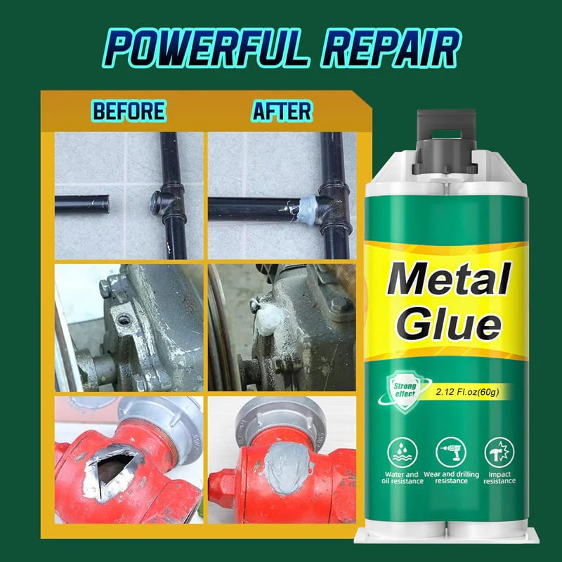 Heavy-Duty 2-Part Metal Repair Epoxy