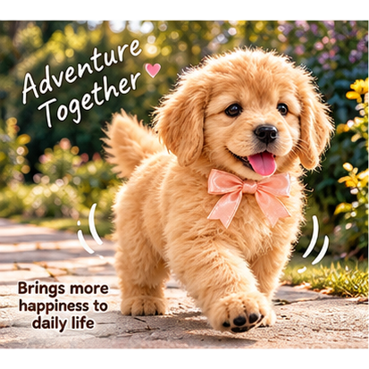 🎄50% OFF🐕🐾 Golden Buddy Realistic  Golden Retriever Puppy