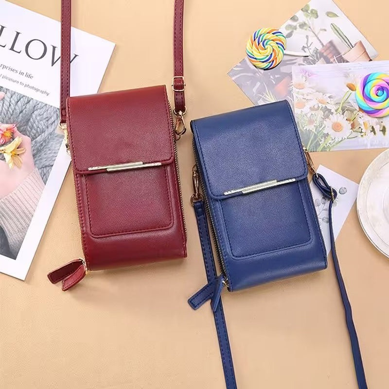 Compact Crossbody Cell Phone Purse Mini Shoulder Bag for Phone & Wallet