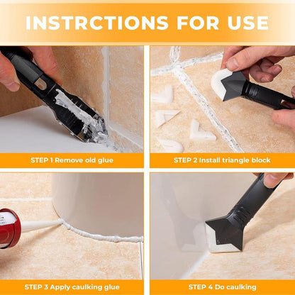 3-in-1 Caulk Remover & Finishing Tool