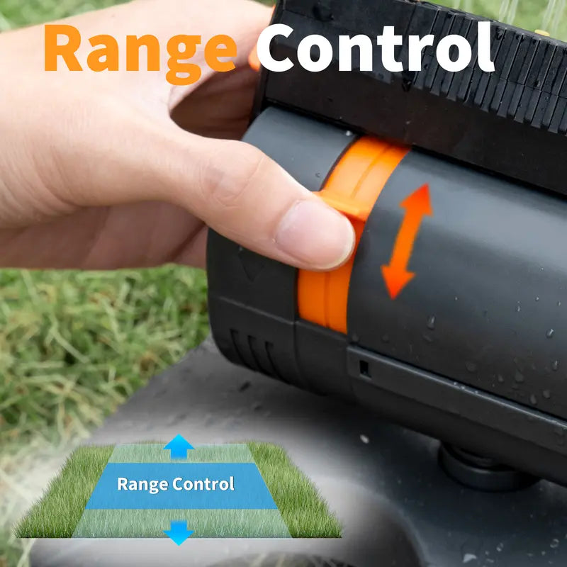 🎁 Turbo Oscillating Garden Sprinkler With 16 Nozzles