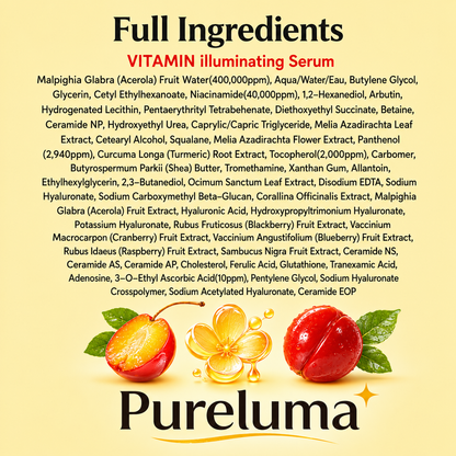 Pureluma Vitamin C + Niacinamide Serum