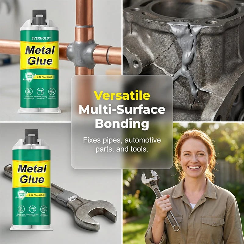 Heavy-Duty 2-Part Metal Repair Epoxy