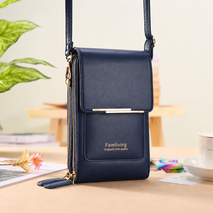 🔥Final 3 Hours: 60% OFF 2026 Trendy Minimalist Elegant Women's Touchscreen Crossbody Phone Wallet