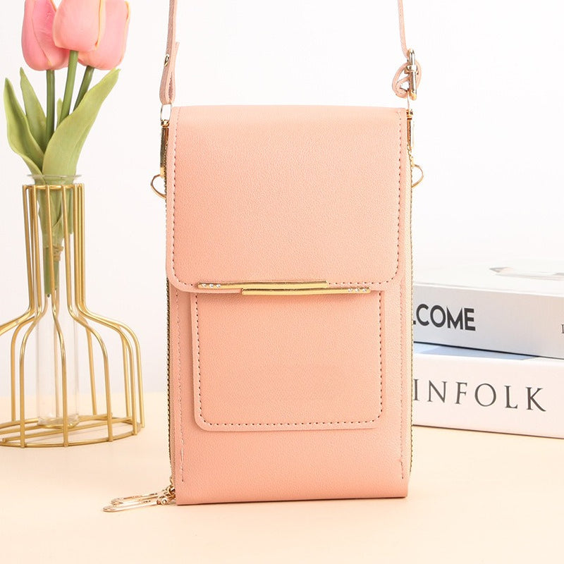 Compact Crossbody Cell Phone Purse Mini Shoulder Bag for Phone & Wallet