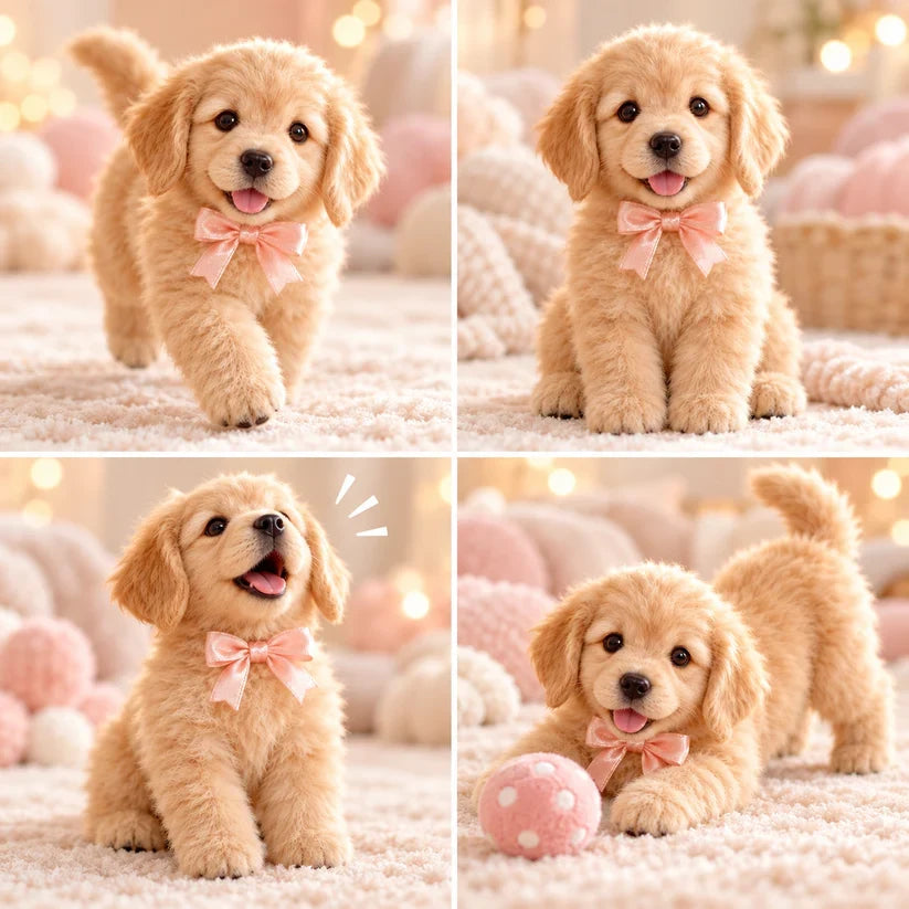🐶50% OFF –  Interactive  Golden Retriever Puppy