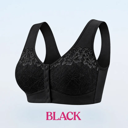 TOPSPIRE - Front Closure Breathable Cotton Lifting Bra for Seniors