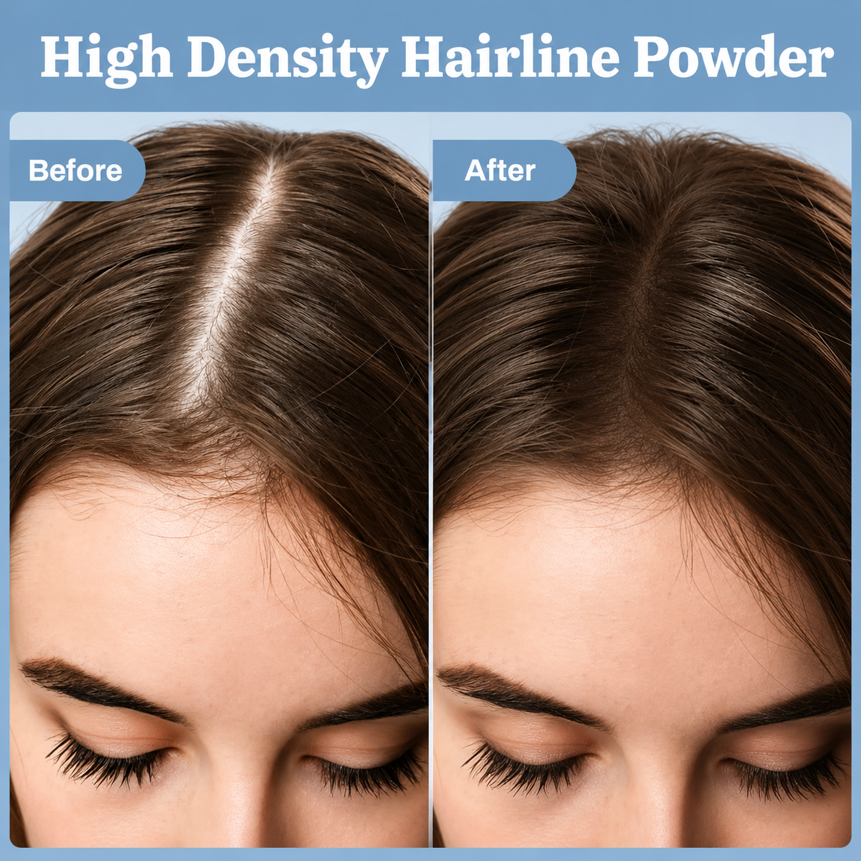 Rhode Hairline Coverage Powder, Instantly Conceal Grays & Thinning Hair