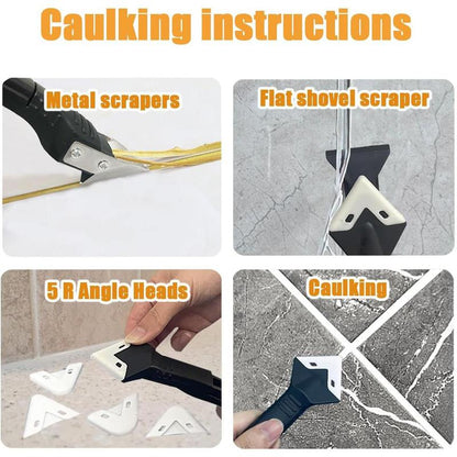 3-in-1 Caulk Remover & Finishing Tool