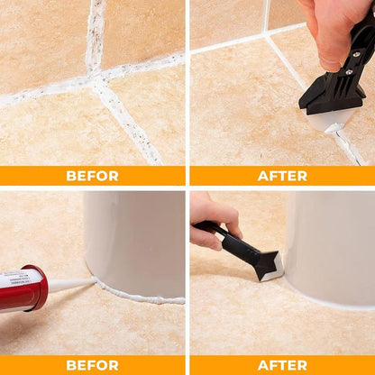 3-in-1 Caulk Remover & Finishing Tool