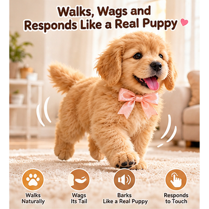 🎄50% OFF🐕🐾 Golden Buddy Realistic  Golden Retriever Puppy