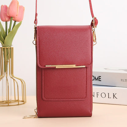 Compact Crossbody Cell Phone Purse Mini Shoulder Bag for Phone & Wallet