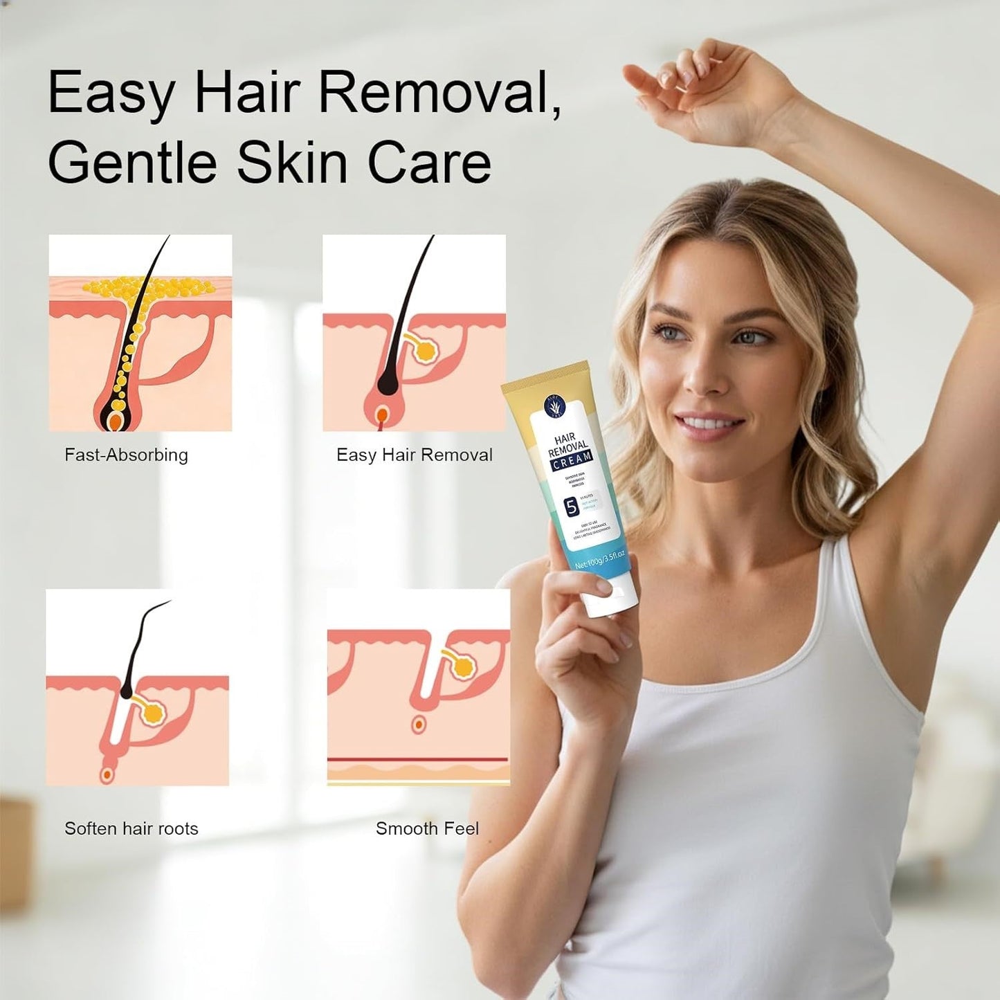 Full-Body Hair Removal Cream