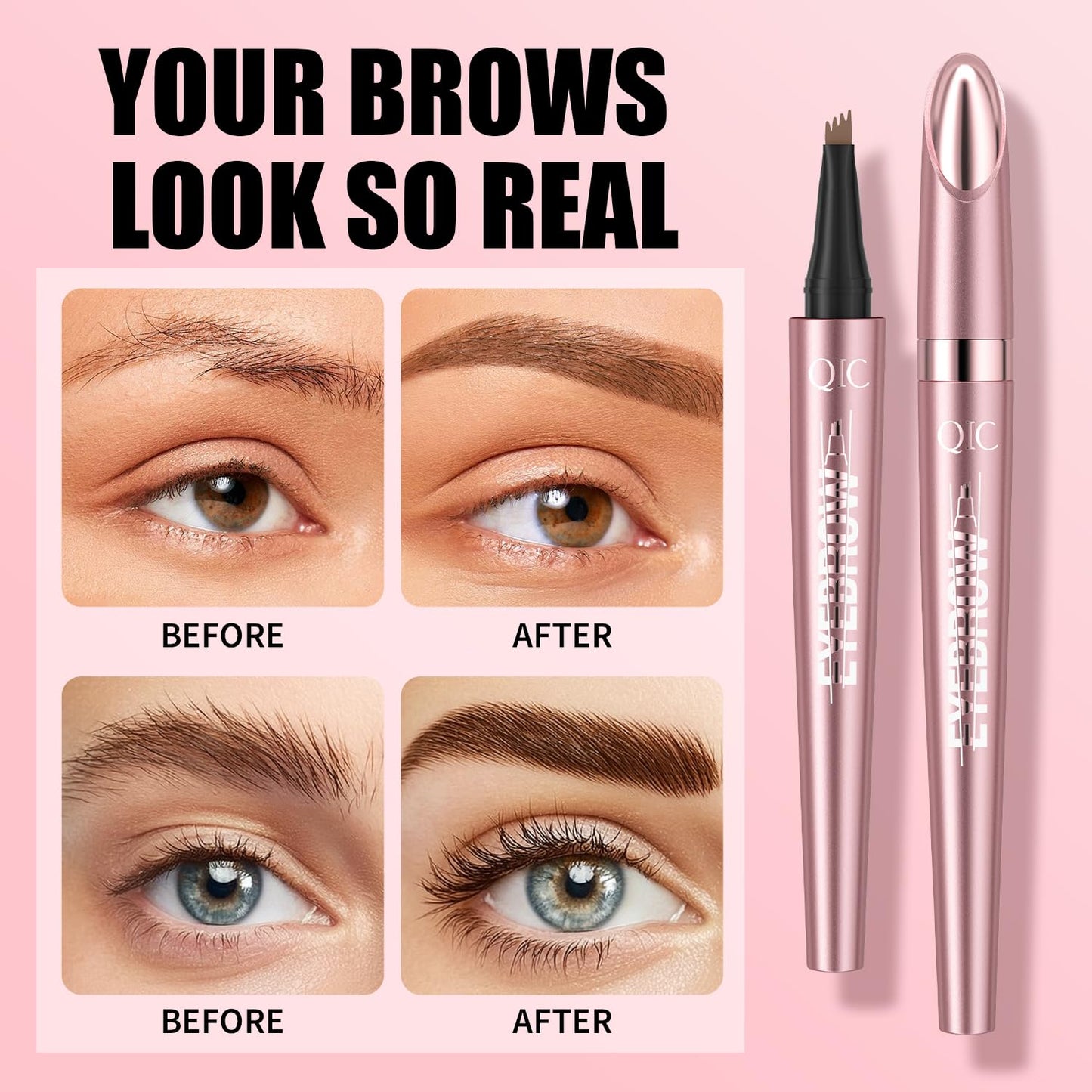 Last Day Buy 1 Get 1 Free✨Waterproof Micro-Fork Eyebrow Pencil