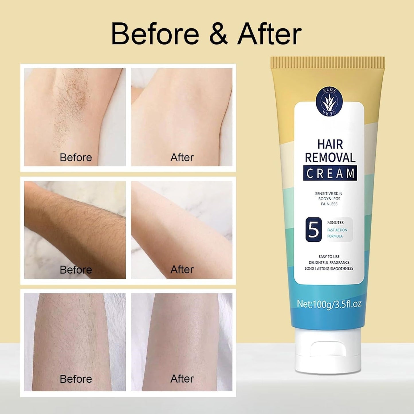 Full-Body Hair Removal Cream
