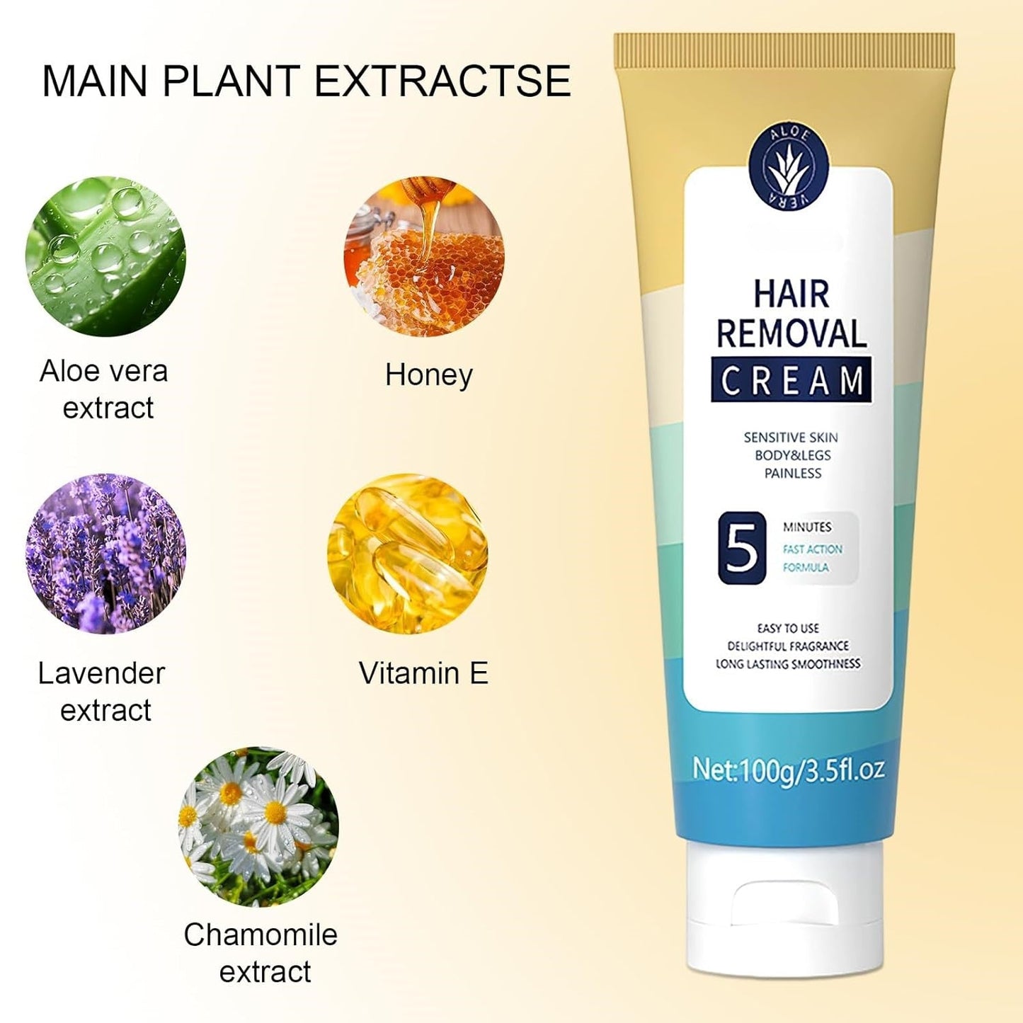 Full-Body Hair Removal Cream