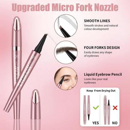 Last Day Buy 1 Get 1 Free✨Waterproof Micro-Fork Eyebrow Pencil