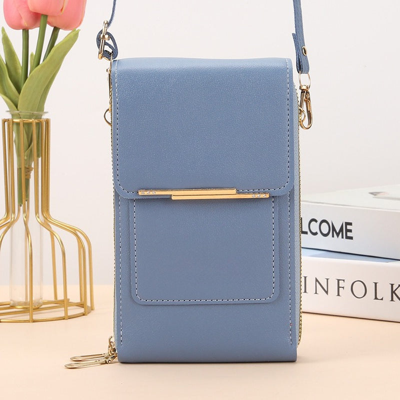 Compact Crossbody Cell Phone Purse Mini Shoulder Bag for Phone & Wallet