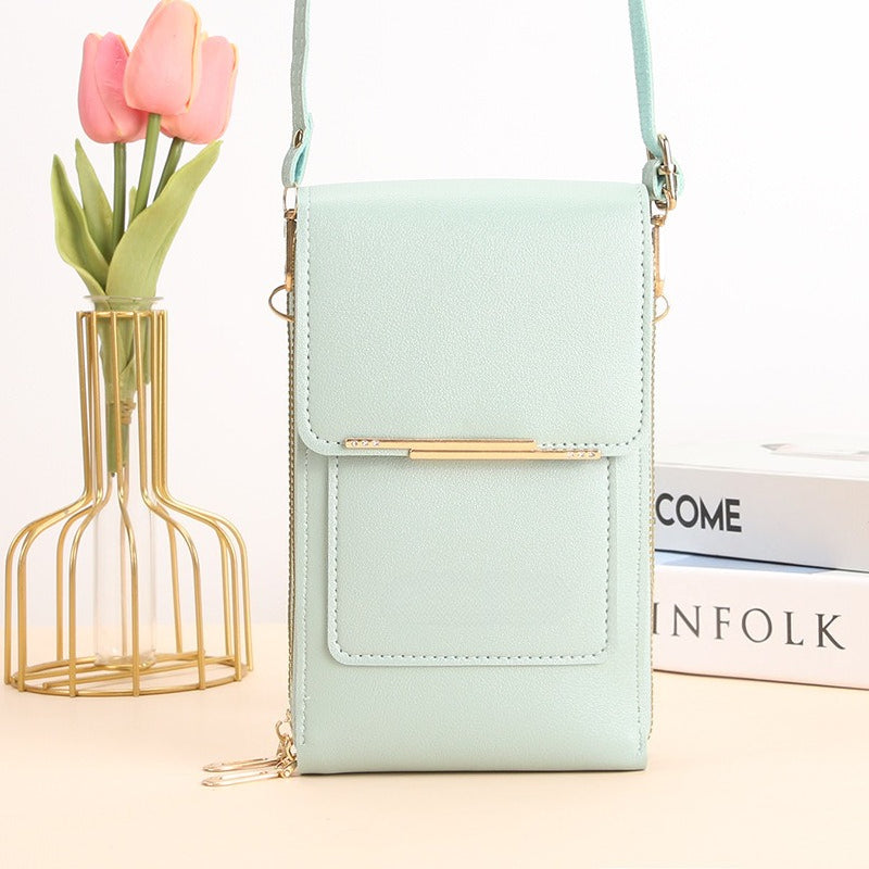 Compact Crossbody Cell Phone Purse Mini Shoulder Bag for Phone & Wallet
