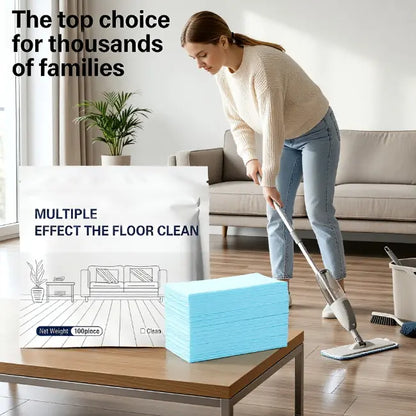 100PCS Multi-Surface Floor Cleaning Tablets – Easy & Mess-Free