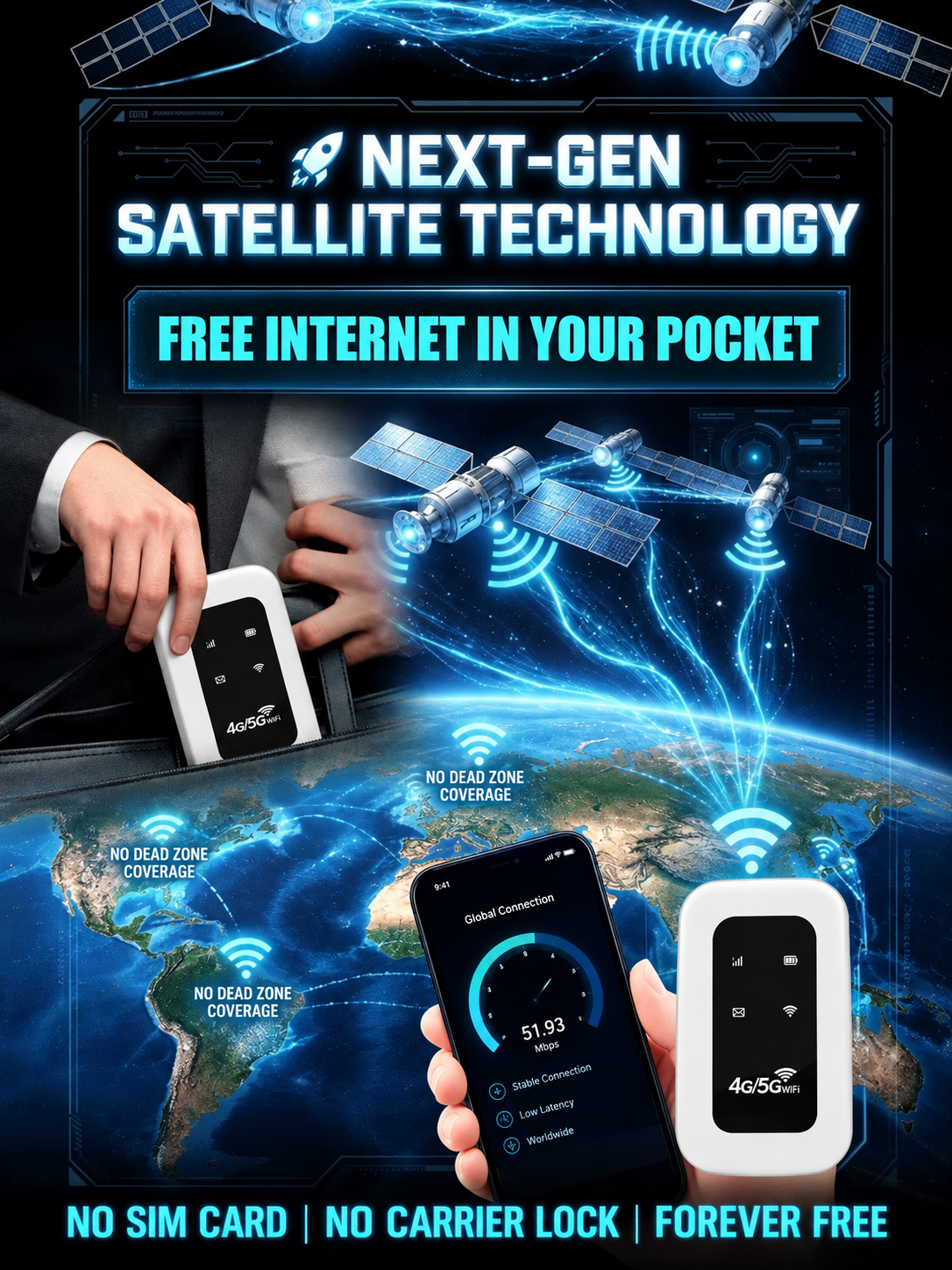 [Global Coverage] Boundless Portable Wi-Fi– 🛜