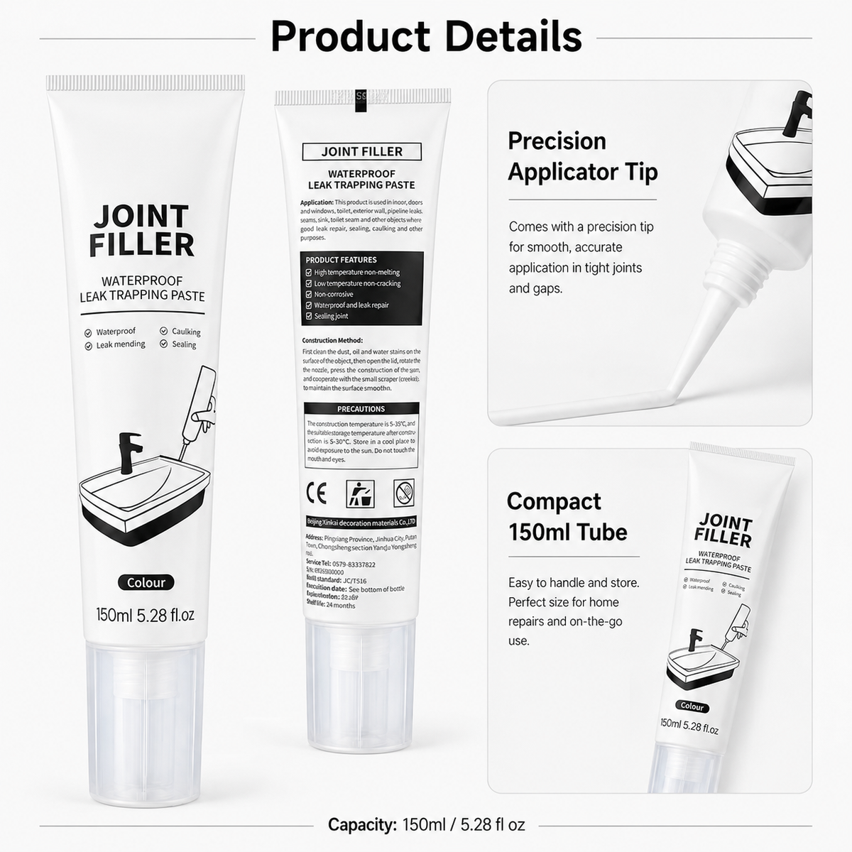 Waterproof Gap Sealing Paste