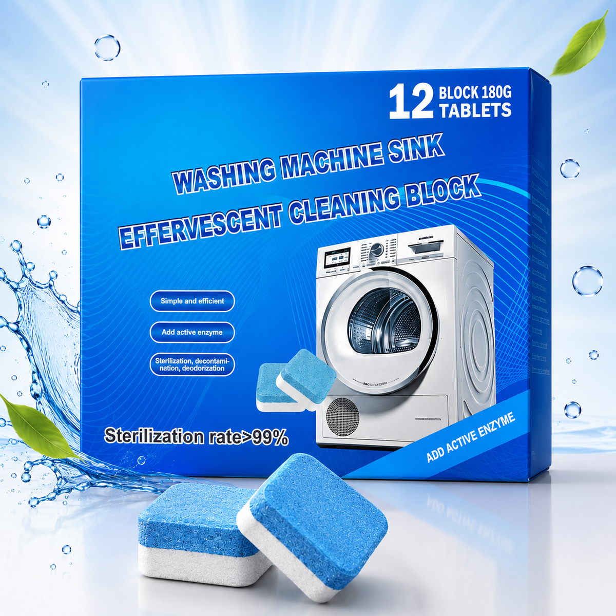 Washing Machine Cleaning Tablets