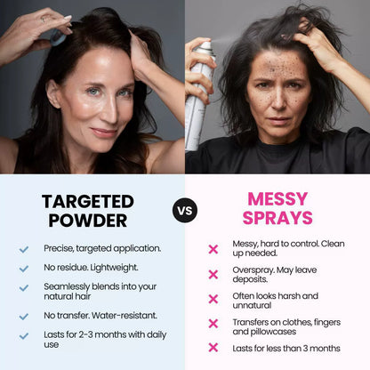 Rhode Hairline Coverage Powder, Instantly Conceal Grays & Thinning Hair