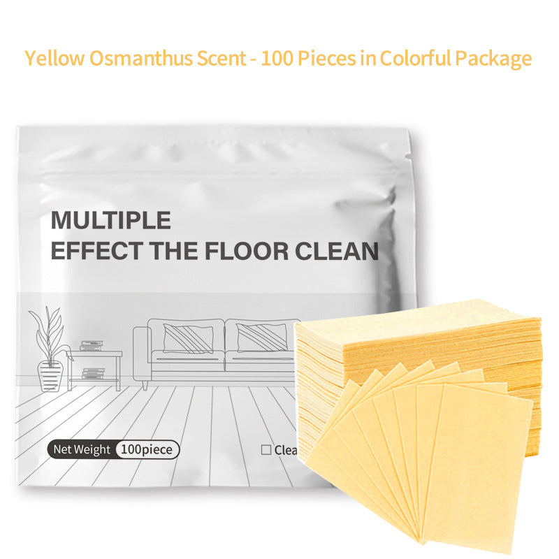100PCS Multi-Surface Floor Cleaning Tablets – Easy & Mess-Free