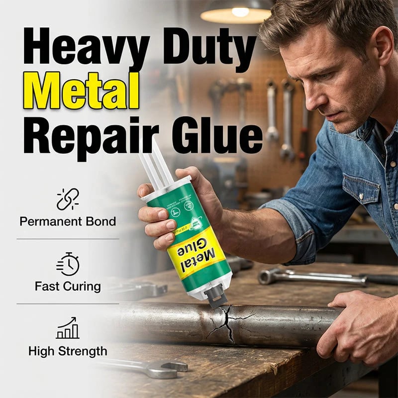 Heavy-Duty 2-Part Metal Repair Epoxy