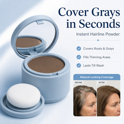 Rhode Hairline Coverage Powder, Instantly Conceal Grays & Thinning Hair