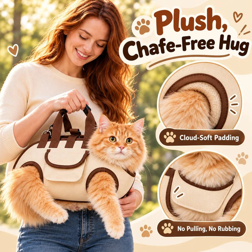🔥Last Day 50% OFF– 😽Hands-Free Pet Sling & Harness Carrier 🐾🐶