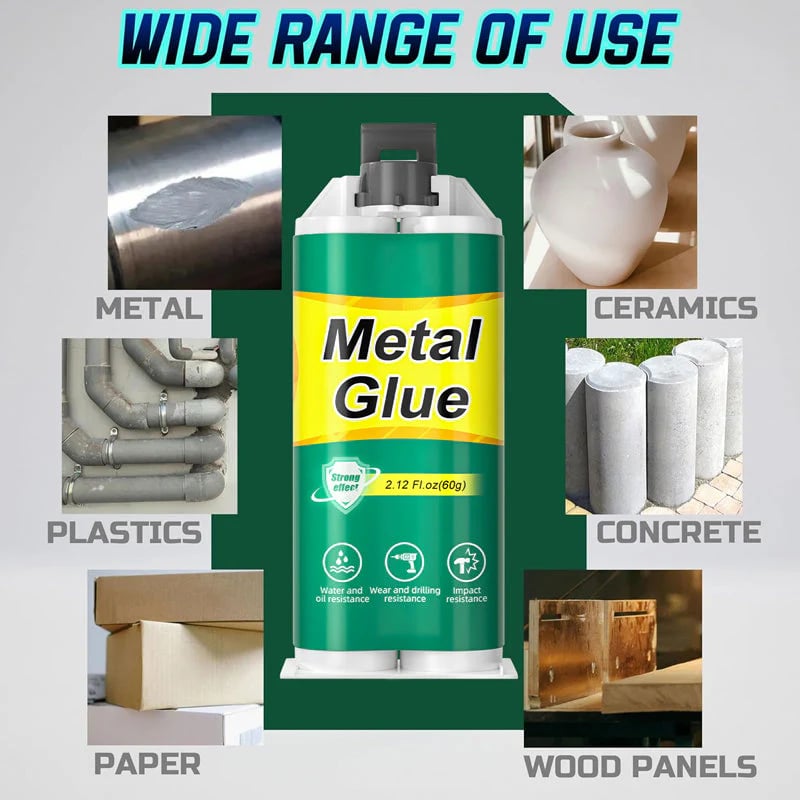 Heavy-Duty 2-Part Metal Repair Epoxy