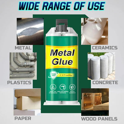 Heavy-Duty 2-Part Metal Repair Epoxy
