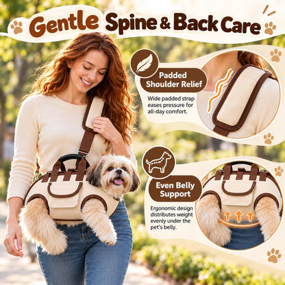 🔥Last Day 50% OFF– 😽Hands-Free Pet Sling & Harness Carrier 🐾🐶