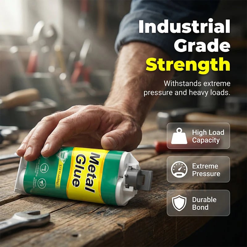Heavy-Duty 2-Part Metal Repair Epoxy