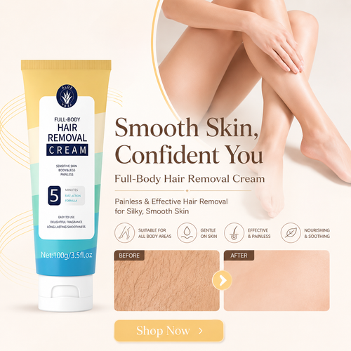 Full-Body Hair Removal Cream