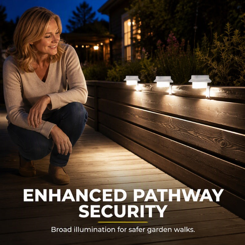 ☀️ Solar LED Gutter Wall Light | Outdoor Accent – Femliving